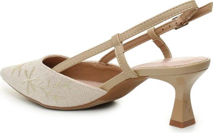 Embroidered Slingback Pump - Image 2