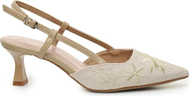 Embroidered Slingback Pump - Image 5