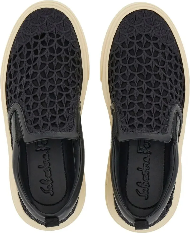 Embroidered Slip-On Sneakers - Image 4