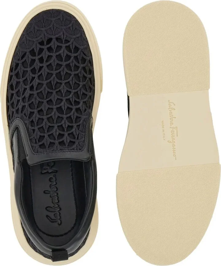 Embroidered Slip-On Sneakers - Image 5