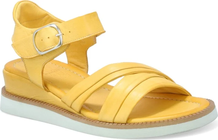 Emelina Ankle Strap Platform Wedge Sandal