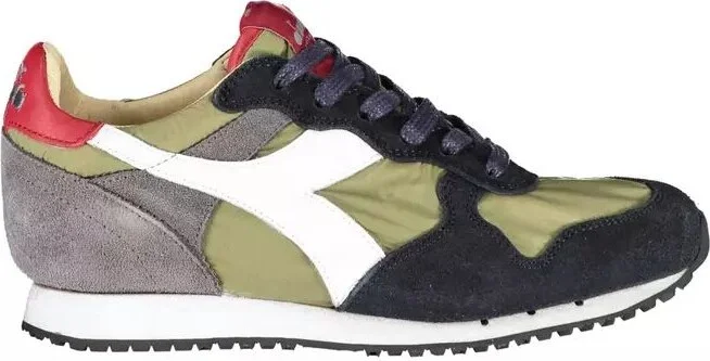 Emerald Elegance Lace-Up Women's Sneakers