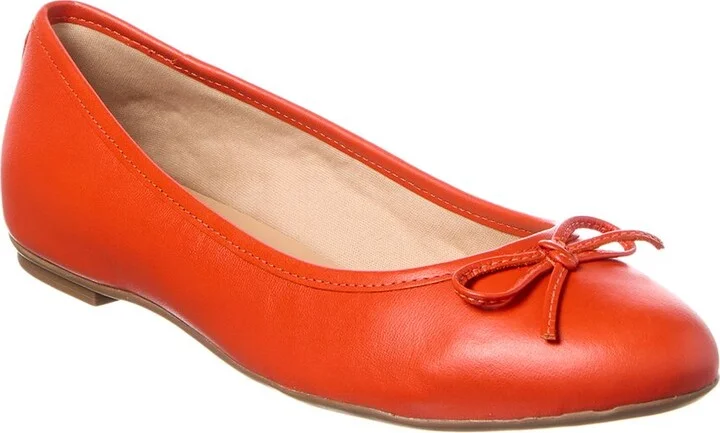 Emerald Leather Flat