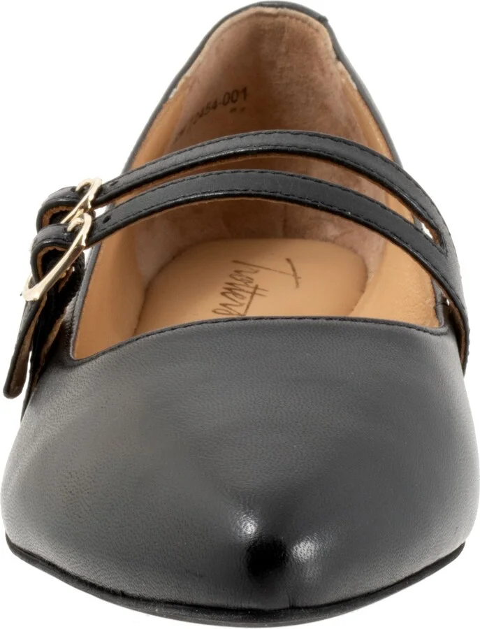 Emerald Pointed Toe Mary Jane Flat - Image 4