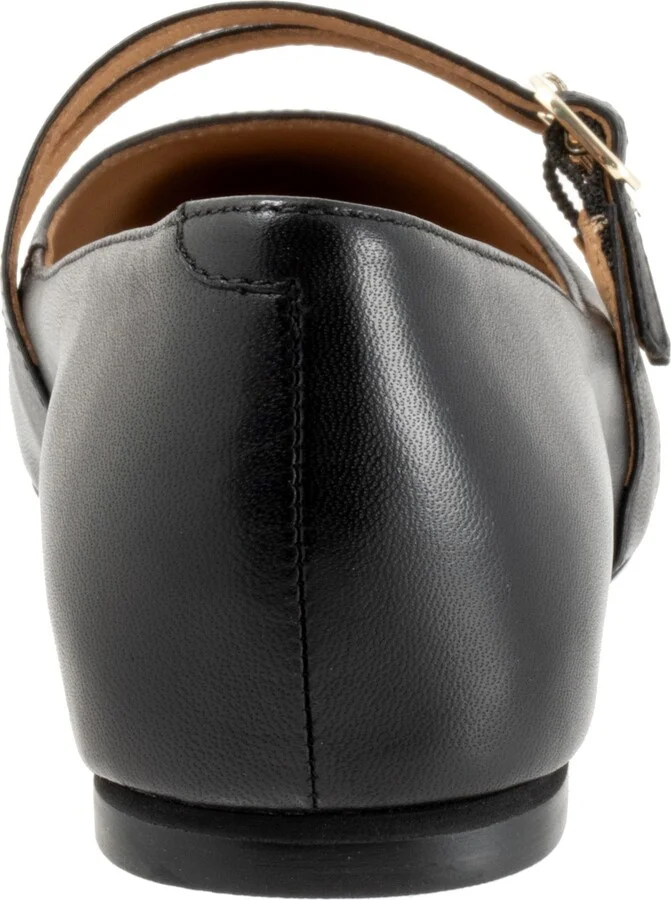 Emerald Pointed Toe Mary Jane Flat - Image 7