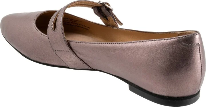Emerald Pointed Toe Mary Jane Flat - Image 11
