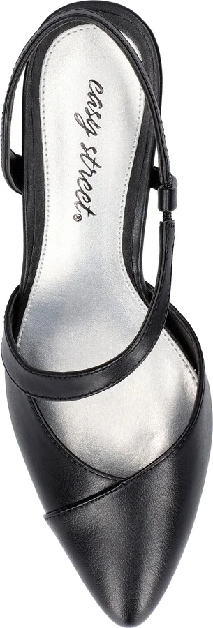 Emerald Slingback Pointed Toe Pump - Image 4