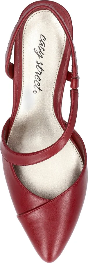 Emerald Slingback Pointed Toe Pump - Image 11