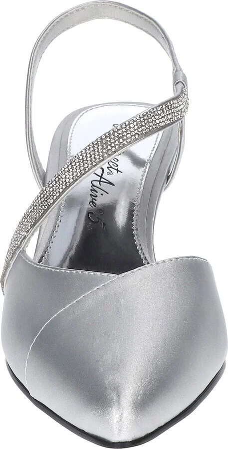 Emerald Slingback Pointed Toe Pump - Image 3