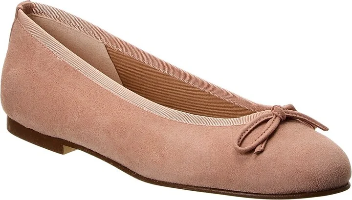 Emerald Suede Flat