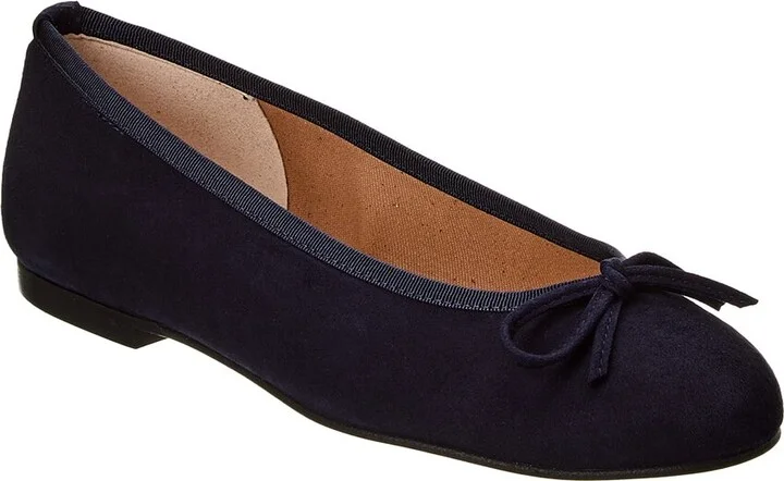Emerald Suede Flat