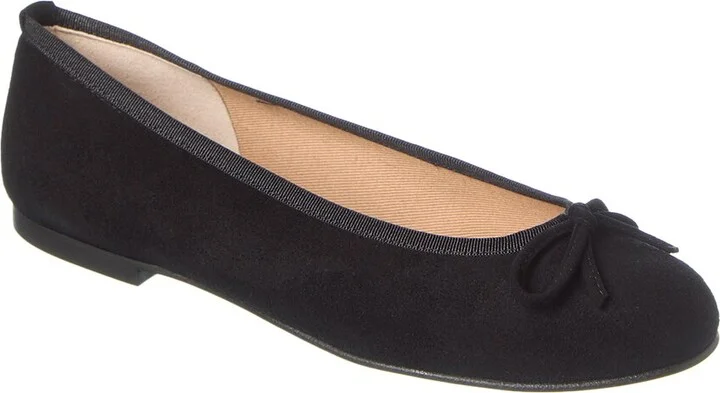 Emerald Suede Flat