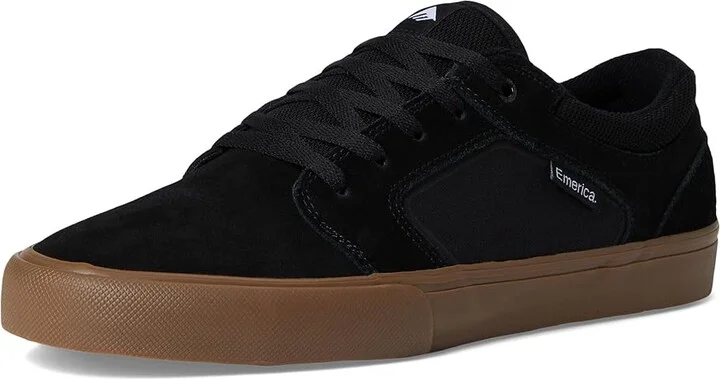 Emerica Cadence Men's Skate Shoes Black/Gum : 9 D - Medium, Canvas/Suede - Image 5