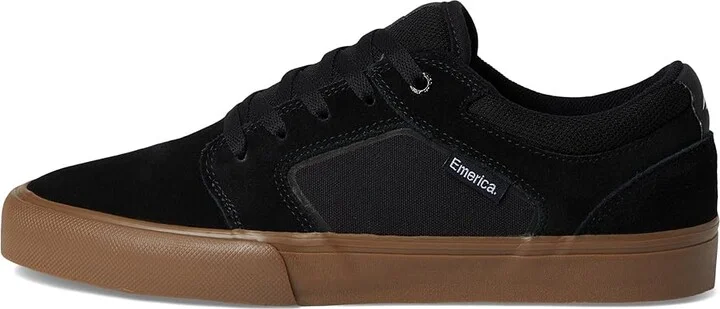 Emerica Cadence Men's Skate Shoes Black/Gum : 9 D - Medium, Canvas/Suede - Image 6