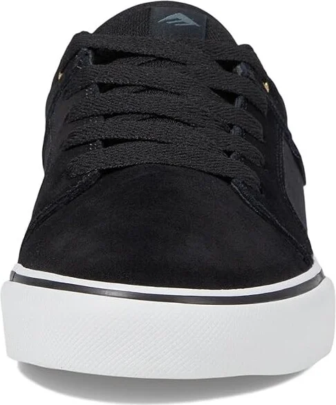 Emerica Cadence Men's Skate Shoes Black/White/Gold : 10 D - Medium, Canvas/Suede - Image 5
