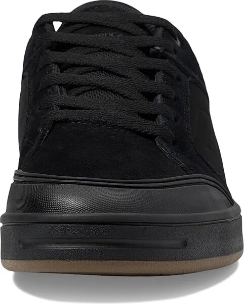 Emerica Heritic Men's Skate Shoes Black/Black : 10 D - Medium, Suede - Image 5