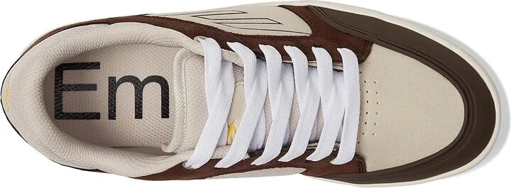 Emerica Heritic Men's Skate Shoes Brown/Tan : 14 D - Medium, Suede - Image 2