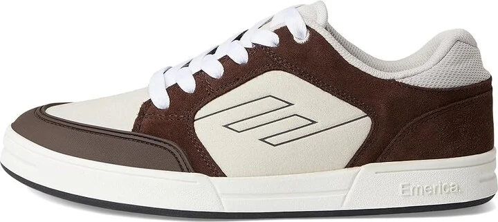 Emerica Heritic Men's Skate Shoes Brown/Tan : 14 D - Medium, Suede - Image 6