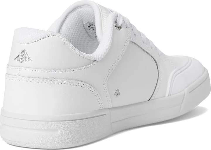 Emerica Heritic Men's Skate Shoes White : 9.5 D - Medium, Suede - Image 4