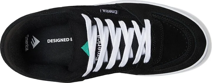 Emerica Mute Men's Shoes Black : 13 D - Medium, Leather - Image 2