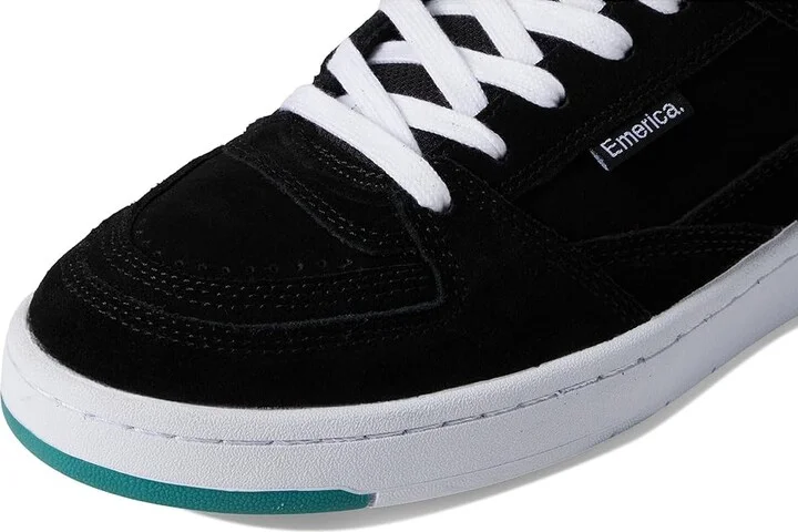 Emerica Mute Men's Shoes Black : 13 D - Medium, Leather - Image 7