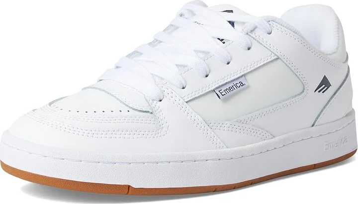 Emerica Mute Men's Shoes White : 9.5 D - Medium, Leather - Image 5