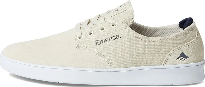 Emerica Romero Laced Men's Shoes Tan/Navy : 9.5 D - Medium, Canvas/Rubber/Suede - Image 6