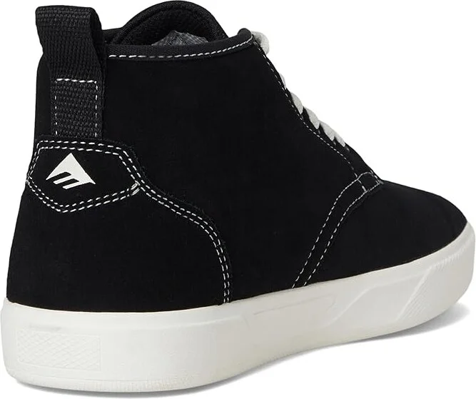 Emerica Spanky Hi Men's Shoes Black/Tan : 11.5 D - Medium, Suede - Image 4