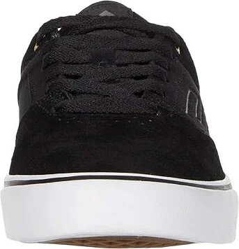 Emerica The Low Vulc Men's Shoes Black/Gold/White : 6 D - Medium, Suede/Textile - Image 6
