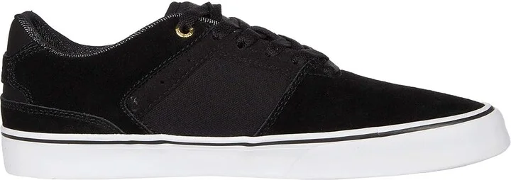 Emerica The Low Vulc Men's Shoes Black/Gold/White : 6 D - Medium, Suede/Textile - Image 8