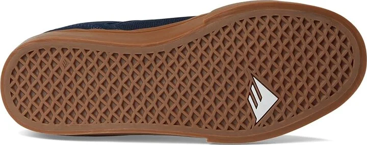 Emerica The Low Vulc Men's Shoes Navy/Gum : 9.5 D - Medium, Suede/Textile - Image 3