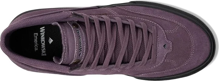 Emerica Winkowski Men's Skate Shoes Purple : 9 D - Medium, Suede - Image 2
