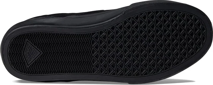 Emerica Wino G6 Slip-On Men's Skate Shoes Black 2 : 10 D - Medium, Suede/Canvas - Image 3