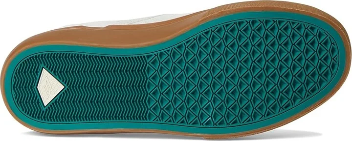 Emerica Wino G6 Slip-On Men's Skate Shoes White/Tan : 7.5 D - Medium, Suede/Canvas - Image 3