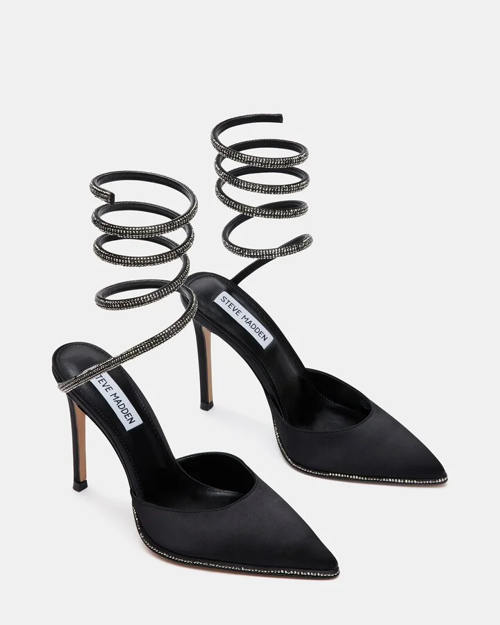Emerson Black Satin - Image 2