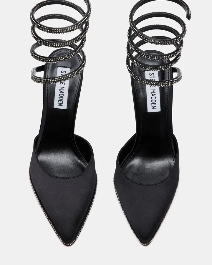 Emerson Black Satin - Image 3