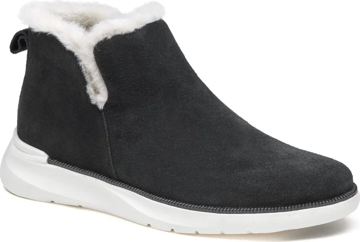 Emery Waterproof Faux Shearling Bootie