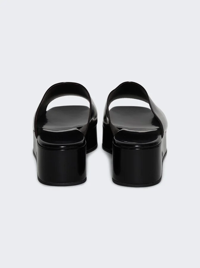 Emi Flatform Sandal Black