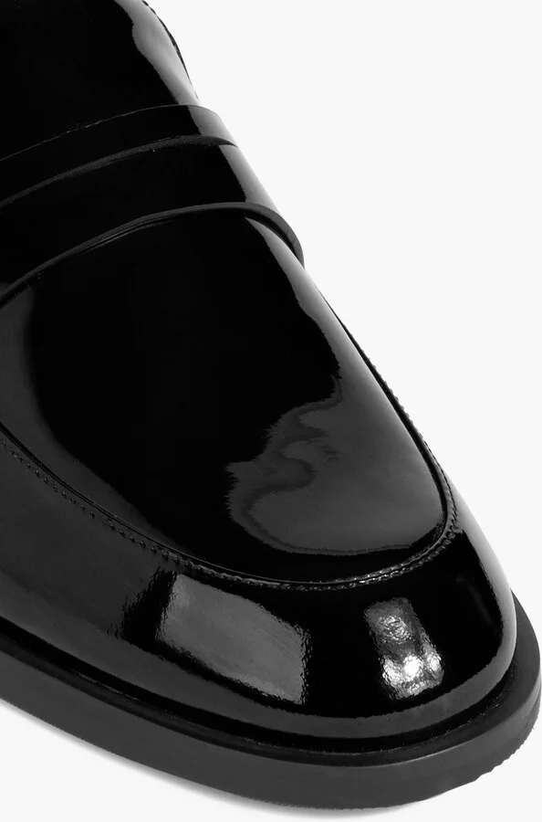 Emi patent-leather loafers - Image 4