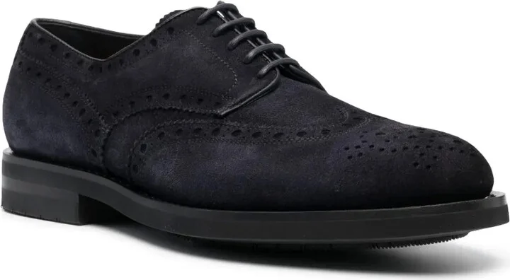 Emil lace-up suede derby shoes - Image 2