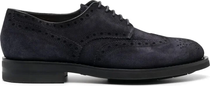 Emil lace-up suede derby shoes