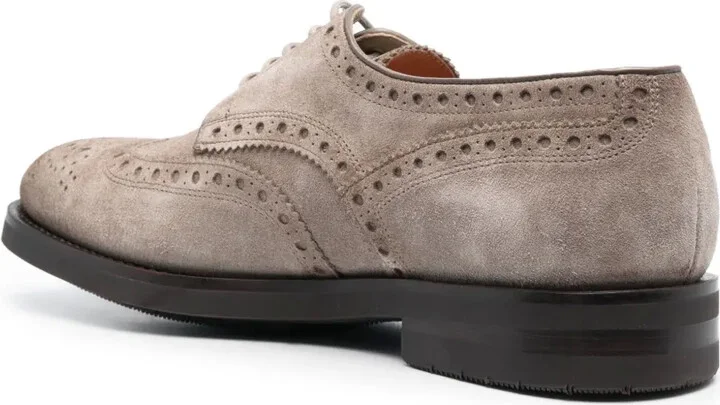 Emil perforated-detail leather brogues - Image 3