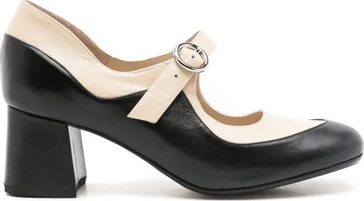 Émile 45mm two-tone pumps