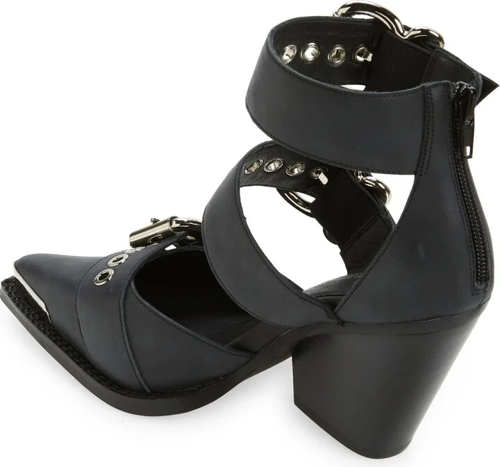 Emilia Buckle Cutout Boot - Image 9