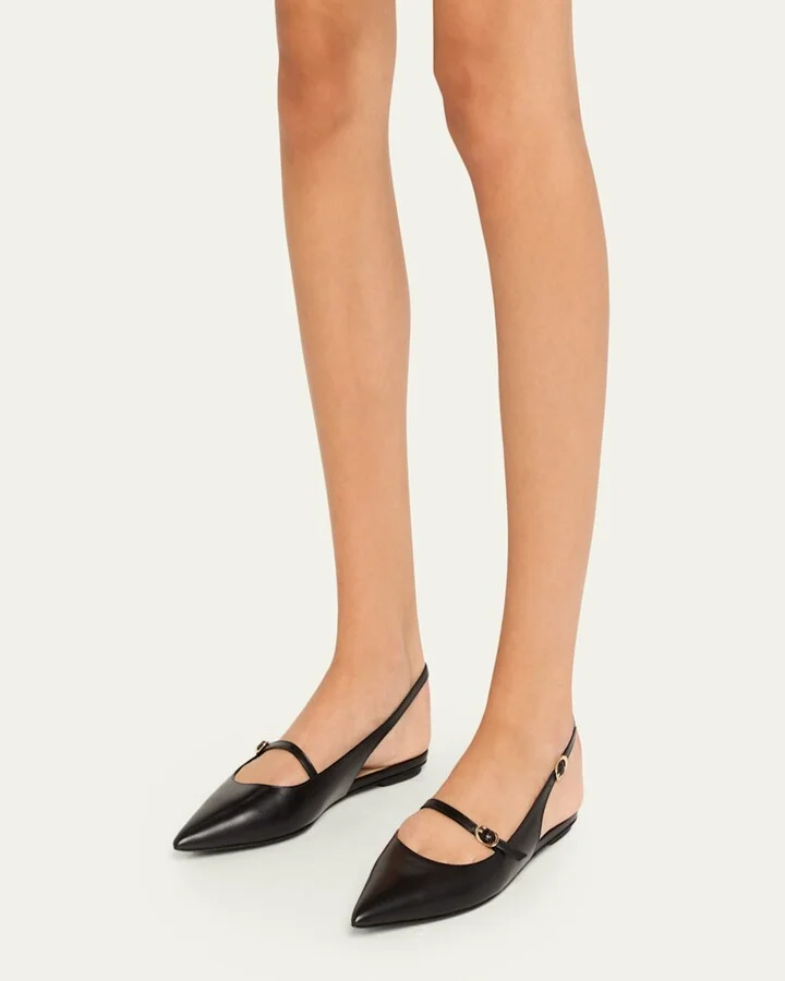 Emilia Mary Jane Slingback Ballerina Flats - Image 7