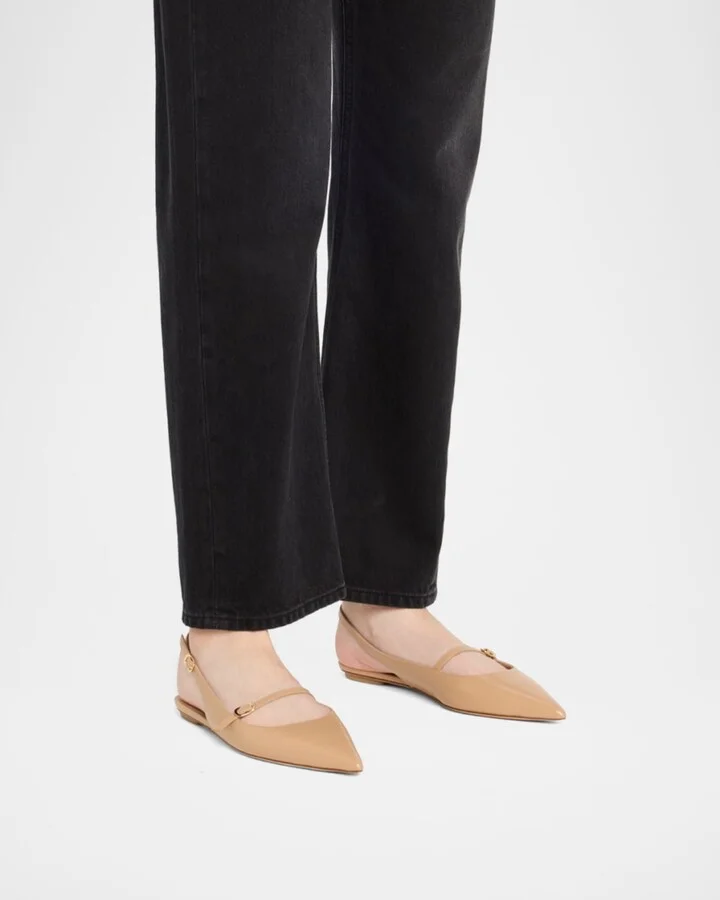 Emilia Mary Jane Slingback Ballerina Flats - Image 2