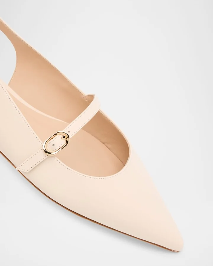 Emilia Mary Jane Slingback Ballerina Flats - Image 6