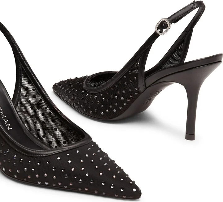 Emilia Mesh 85 Slingback Pump - Image 3