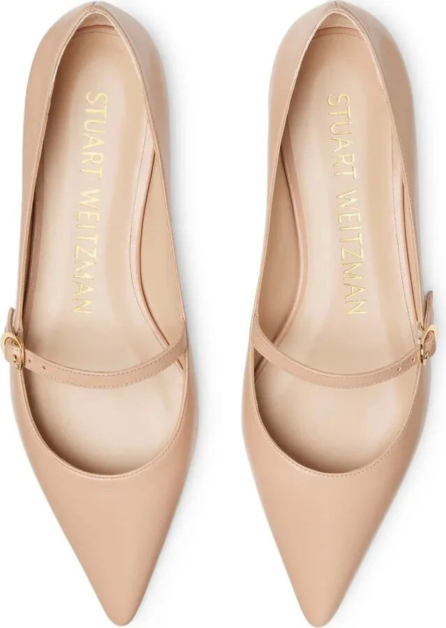 Emilia pointed-toe ballet flats - Image 4