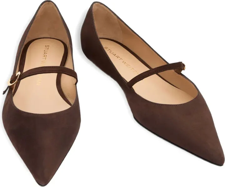 Emilia pointed-toe ballet flats - Image 4